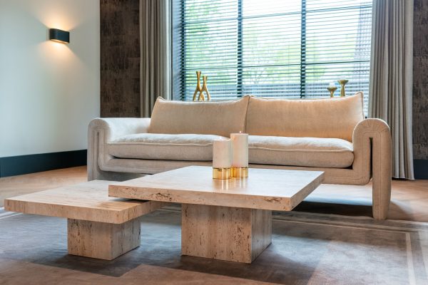 Salontafel La Cantera vierkant set van 2 (Beige) - Afbeelding 13