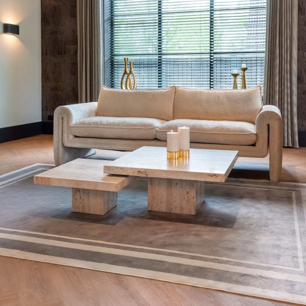 Salontafel La Cantera vierkant set van 2 (Beige) - Afbeelding 16