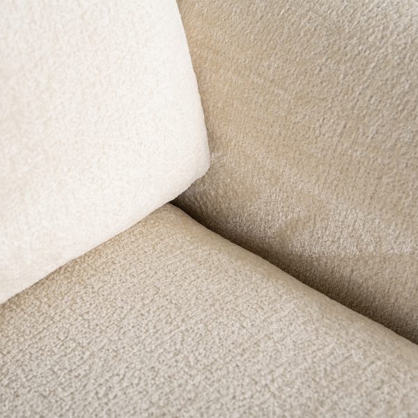 Fauteuil Sandro white chenille (Bergen 900 white chenille) - Afbeelding 7