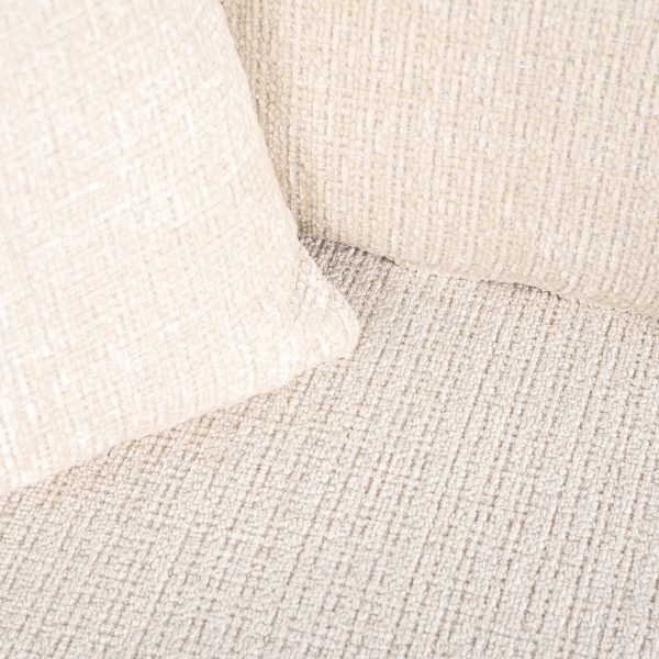 Sofa Lusso 3-zits beige chenille (Niagara 902 beige Chenille) - Afbeelding 6