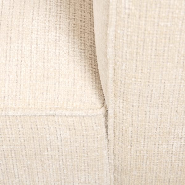 Hoekbank Lusso beige chenille (Niagara 902 beige Chenille) - Afbeelding 6