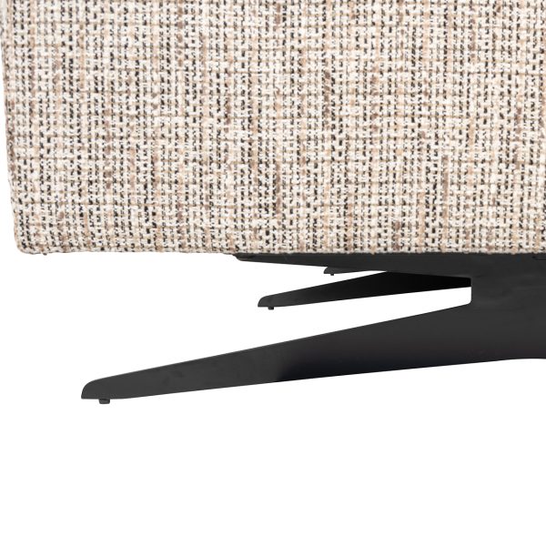 Bank Hoxton 3-zits + lounge links (Be Trendy 01 Nature) - Afbeelding 9