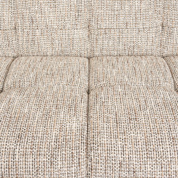 Bank Hazel 3-zits + lounge links trendy nature (Be Trendy 01 Nature) - Afbeelding 8