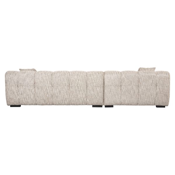 Bank Hazel 3-zits + lounge links trendy nature (Be Trendy 01 Nature) - Afbeelding 3
