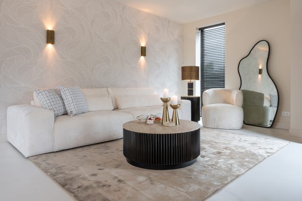 Salontafel Hampton 90Ø (Dark brown) - Afbeelding 9