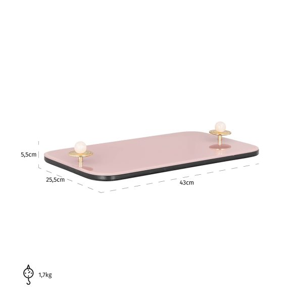 Dienblad Jalien (Pink) - Afbeelding 3