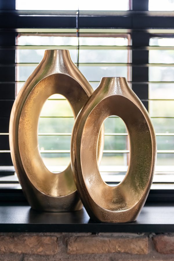 Vaas Alma groot (Brushed Gold) - Afbeelding 7