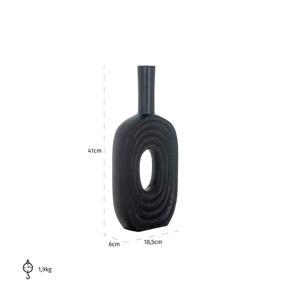 Vaas Emar groot (Black) - Afbeelding 4
