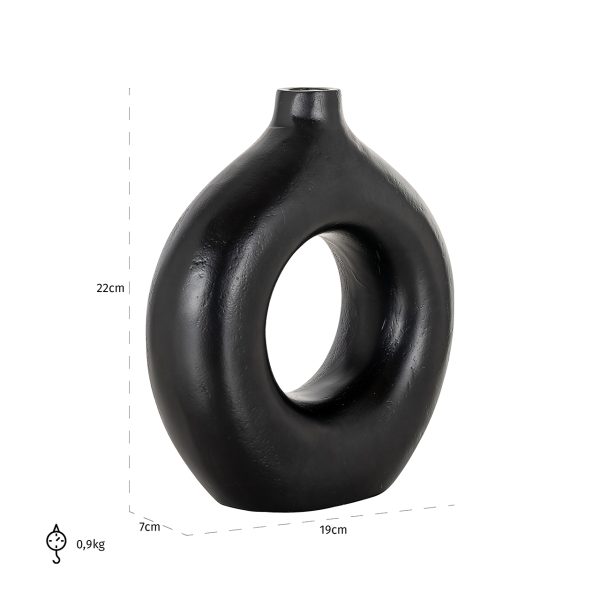 Vaas Felice zwart (Black) - Afbeelding 4