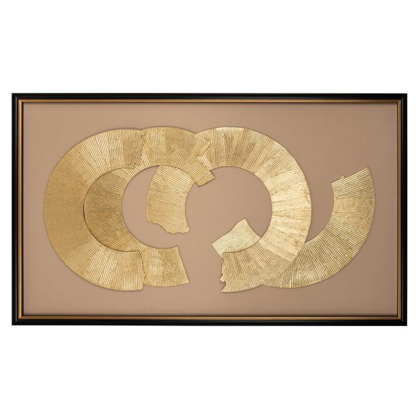 Wall art Eden (Black/gold) - Afbeelding 4