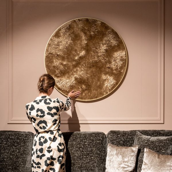 Wall art Bloom (Gold) - Afbeelding 5