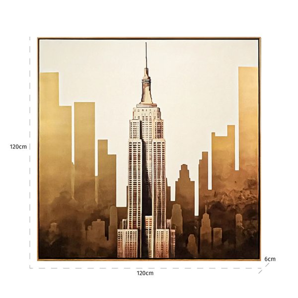 Wall art Empire (Gold) - Afbeelding 2