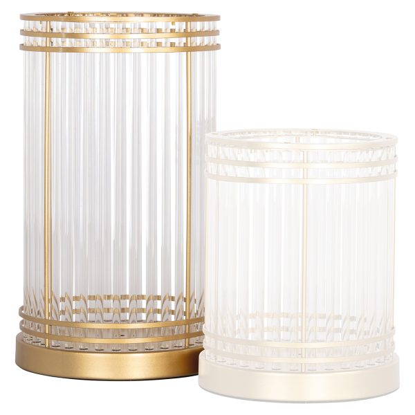 Windlicht Dyara groot (Gold) - Afbeelding 4