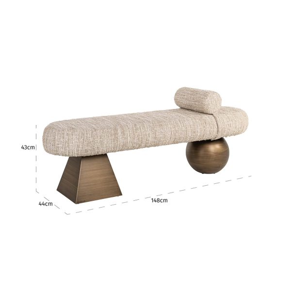 Bank Geneva (Beige) - Afbeelding 4