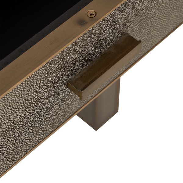 Nachtkastje Bloomville 1-lade incl. glas (Brown) - Afbeelding 9
