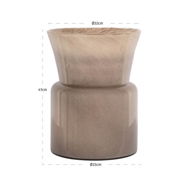 Vaas Milo (Taupe) - Afbeelding 2