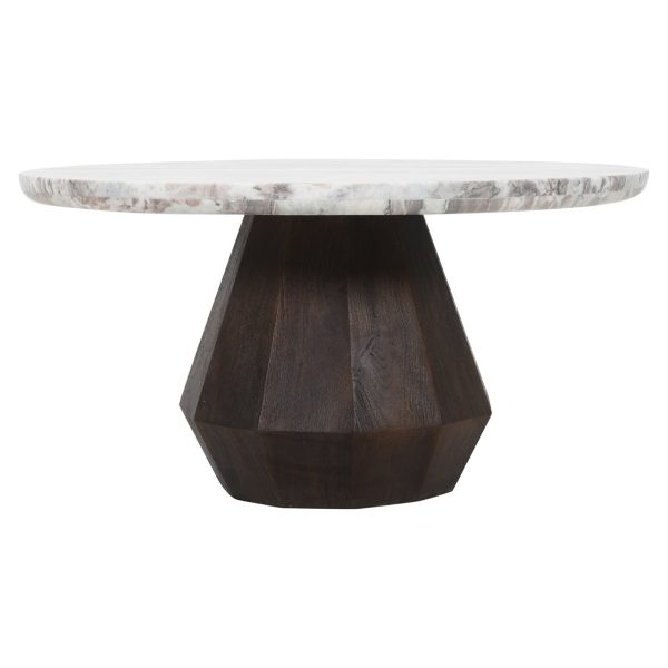 Salontafel Oberoy 80Ø (Brown) - Afbeelding 2