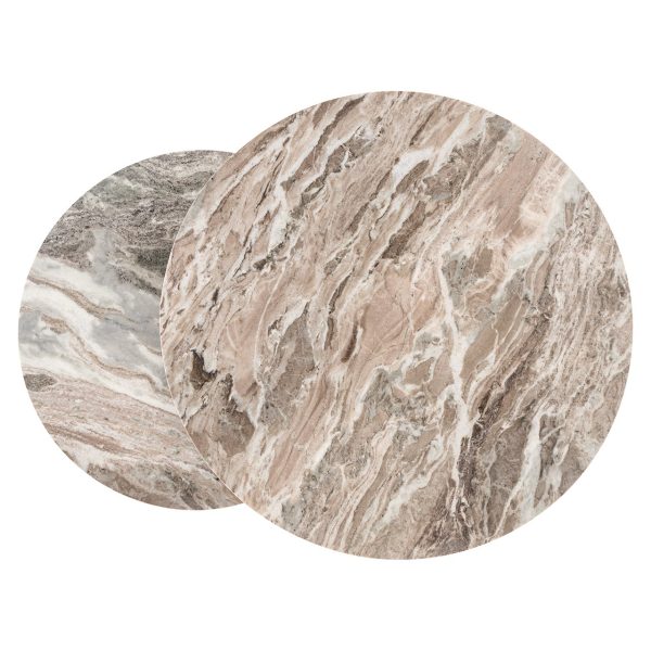 Salontafel Fairfax set van 2 (Stone) - Afbeelding 4