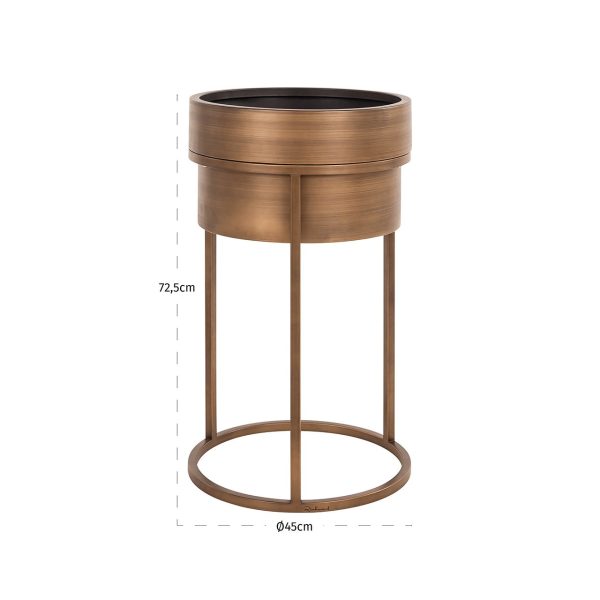 Plantenbak Chadd (Brushed Gold) - Afbeelding 2