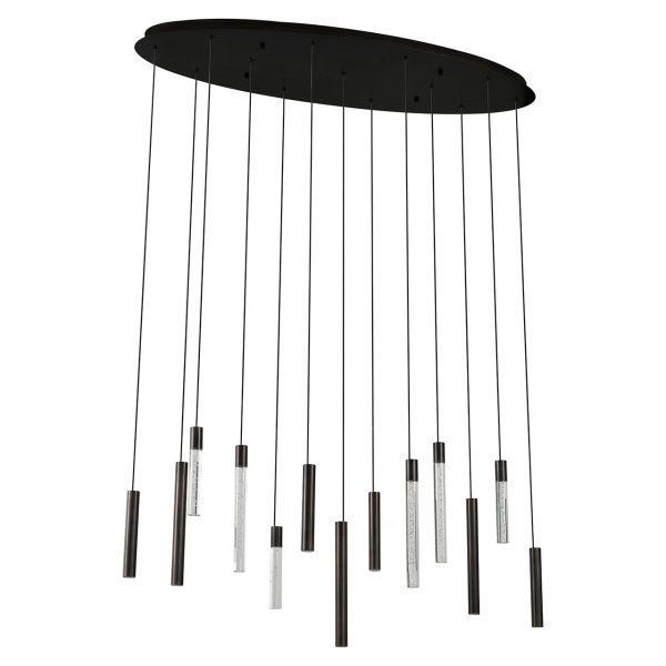 Hanglamp Oxley 13 lampen (Bronze) - Afbeelding 2