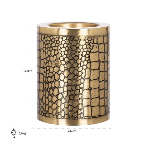 Kandelaar Elyn klein (Gold) - Afbeelding 2