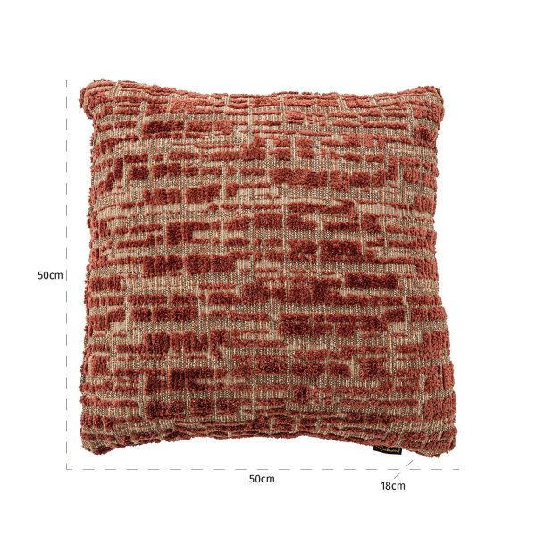 Kussen Elin 50x50 terra dalia (Dalia 511 Terra) - Afbeelding 2