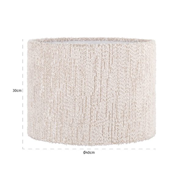 Lampenkap Marly 40Ø  lovely cream (Be Lovely 11 Cream) - Afbeelding 2