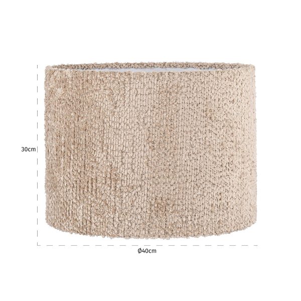 Lampenkap Emily 40Ø  lovely beige (Be Lovely 170 Beige) - Afbeelding 2