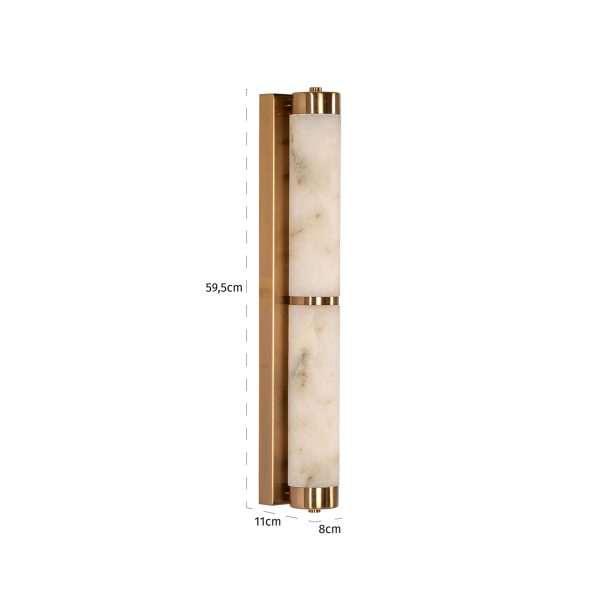 Muurlamp Lycke (Gold) - Afbeelding 3
