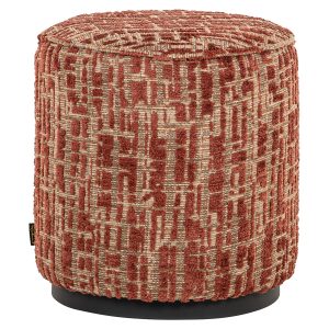 Poef Lexie 45Ø terra dalia (Dalia 511 Terra)
