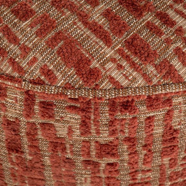 Poef Lexie 70Ø terra dalia (Dalia 511 Terra) - Afbeelding 4