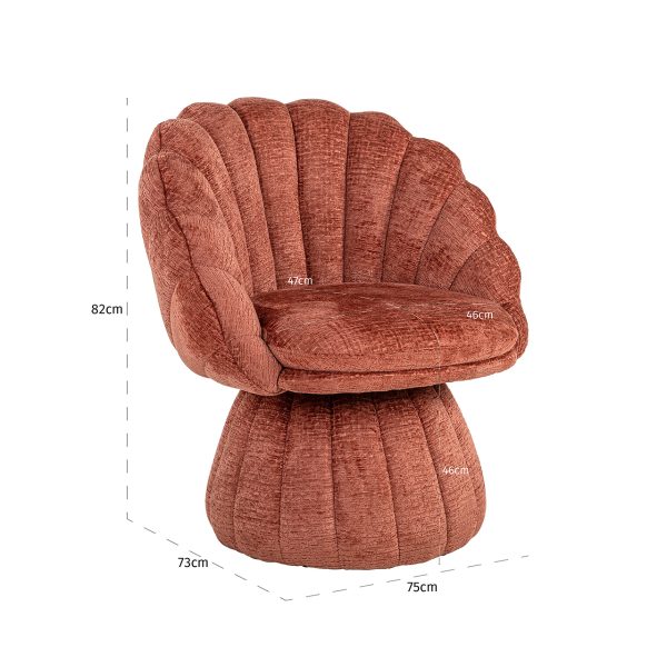 Fauteuil Blossom blush fusion (Fusion 92 Blush) - Afbeelding 5