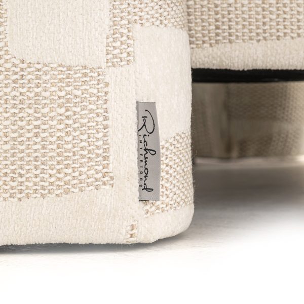 Lounge fauteuil Tuscany beige graffic (Beige graffic) - Afbeelding 6