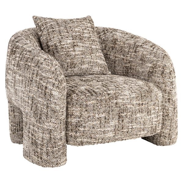 Lounge fauteuil Tuscany brown omara (Brown omara)