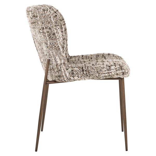Stoel Odarby brown omara (set van 2) (Omara 08 brown) - Afbeelding 2