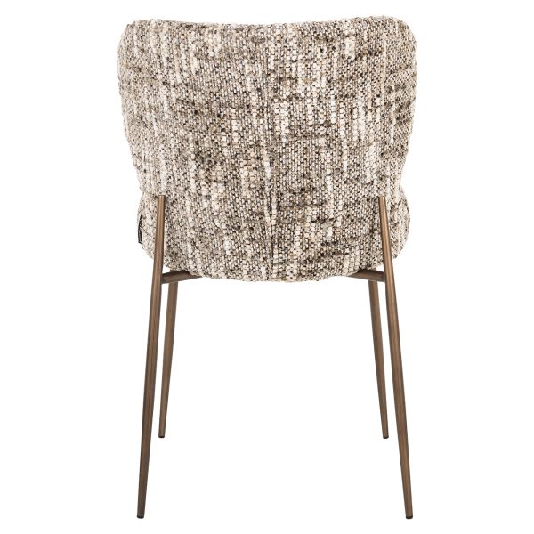 Stoel Odarby brown omara (set van 2) (Omara 08 brown) - Afbeelding 3