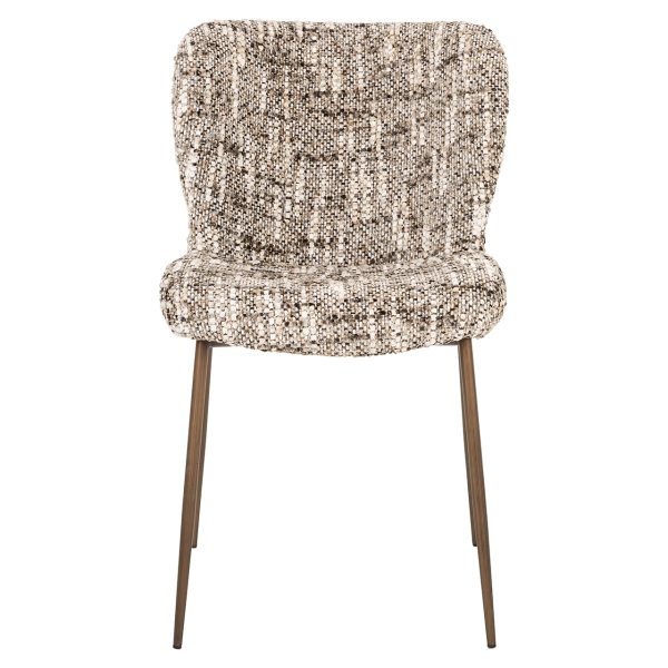 Stoel Odarby brown omara (set van 2) (Omara 08 brown) - Afbeelding 4