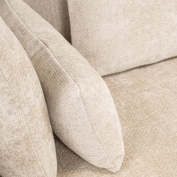 Bank Tudor met losse rugeleuning cream unicorn (Unicorn 11 cream) - Afbeelding 9