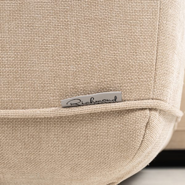 Bank Tudor met losse rugleuning sand olympus (Sand olympus) - Afbeelding 6