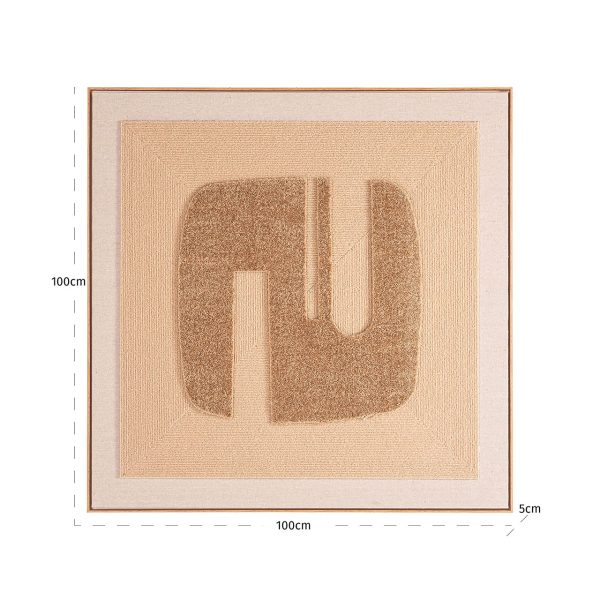 Wall art Seda (Gold) - Afbeelding 4