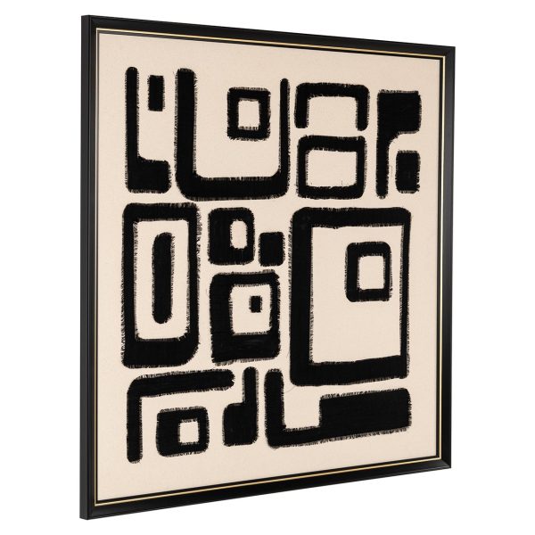 Wall art Shanita (Black/white) - Afbeelding 2