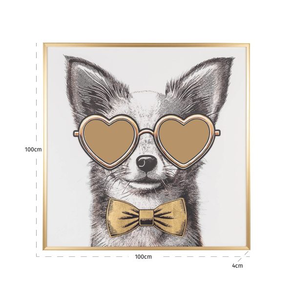 Wall art Bodhy (Black/gold) - Afbeelding 2