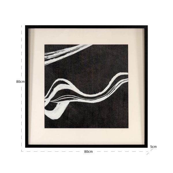 Wall art Jozra (Black/white) - Afbeelding 4