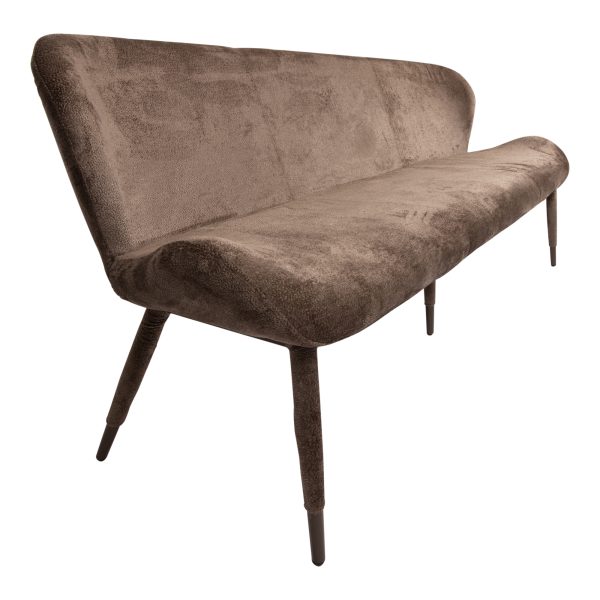 Thor Dining Bench Aphrodite Mocca 7 - Afbeelding 2