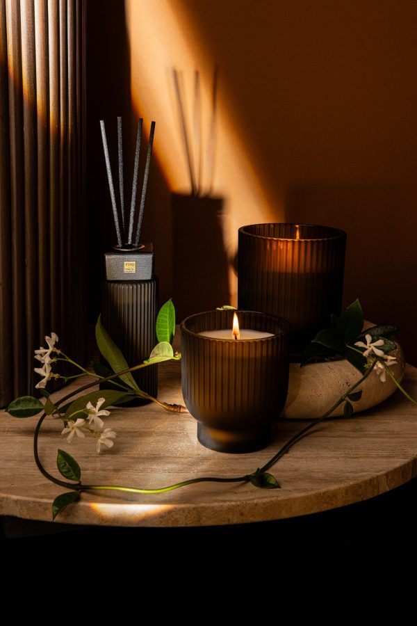 New Elements Woody Bouquet Scented Candle 380g L (set of 6) - Afbeelding 3