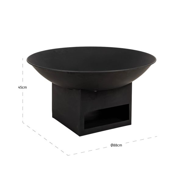 Vuurschaal Davey outdoor (Black) - Afbeelding 3