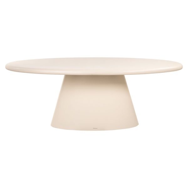 Eettafel Urban Bloom oval 220 indoor/outdoor (Sandstone) - Afbeelding 2