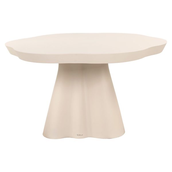 Eettafel Urban Bloom 140Ø indoor/outdoor (Sandstone) - Afbeelding 2