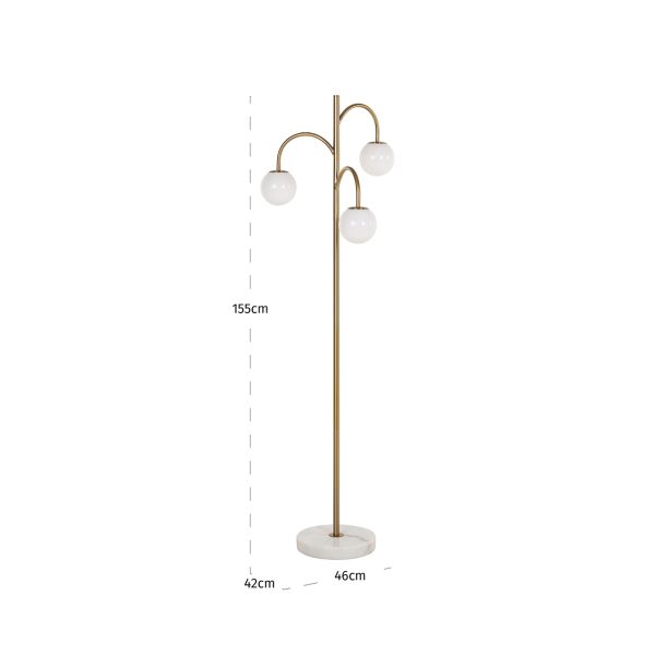 Vloerlamp Janou (Gold) - Afbeelding 2