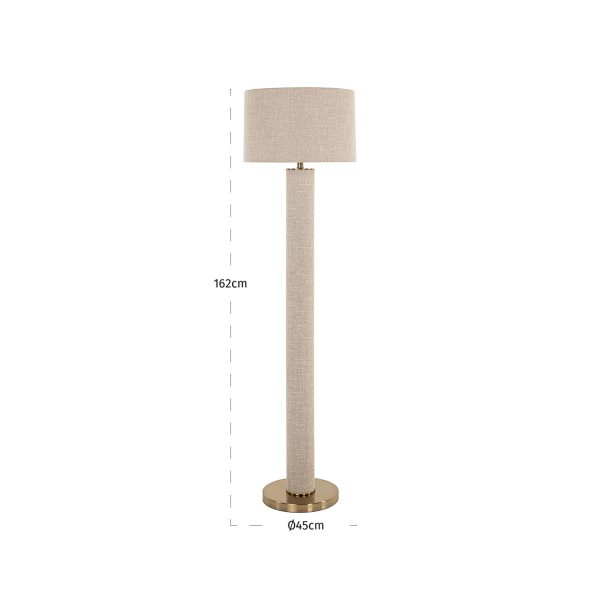 Vloerlamp Joline (Beige) - Afbeelding 3